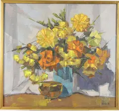 Untitled by Wilmer G. Behler, Oil on canvas, sold Aug 2024