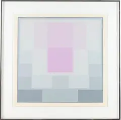 Color Levels (3 of 5) by Karl Gerstner, Screenprint, sold Aug 2024