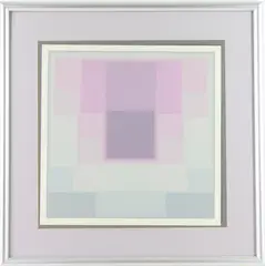 Color Levels (4 of 5) by Karl Gerstner, Screenprint, sold Aug 2024