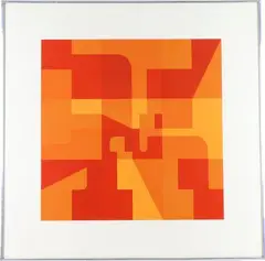 Untitled by Norman Ives, Screenprint, sold Aug 2024