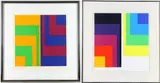 Variation eines Konkreten thermas by Carlo Vivarelli, Silkscreens, sold Aug 2024