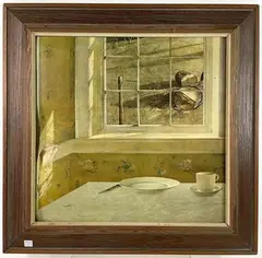 Ground Hog Day by Andrew Wyeth, Lithograph titled "Ground Hog Day", sold Aug 2024