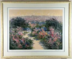 Reign of Roses by Kerry Hallam, Lithograph, sold Aug 2024