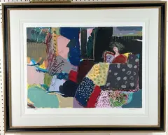 Piece of Tranquility by Bracha Guy, Serigraph, sold Aug 2024