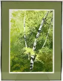 Springtime by Marcia Gibbons, Lithograph, sold Aug 2024