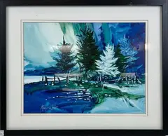 Untitled by Marjorie Graham Trout, Watercolor, sold Aug 2024