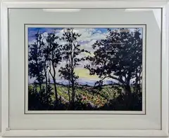 Springtime Silverado Trail by Marjorie Graham Trout, Watercolor, sold Aug 2024