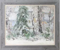 Untitled by Armando Sozio, Oil on canvas, sold Aug 2024