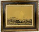 Untitled by Don Hornberger, Oil on mylar, sold Sep 2024