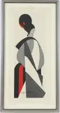 Bunraku by Kiyoshi Saitō, Woodblock, sold Sep 2024