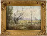Untitled by Ellen "Nelle" Irene Gifford Northern, Oil on canvas, sold Oct 2024