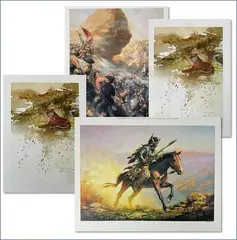 Spirit of the Plains by Chuck Ren, Lithographs, sold Oct 2024