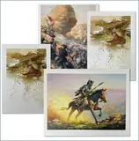 Spirit of the Plains by Chuck Ren, Lithographs, sold Oct 2024