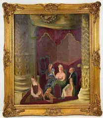 Untitled by Dorothy van Loan, Oil on Canvas, sold Oct 2024