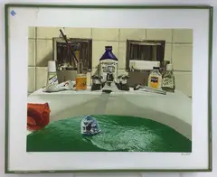 Urban Daydream II by Doug Webb, Serigraph, sold Oct 2024