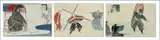 Zegai by Kōgyo Tsukioka, Woodblock prints including "Zegai", sold Nov 2024