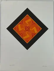 Carousel by Carlos Dávila, Etching, sold Nov 2024