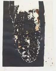 Combustione by Alberto Burri, Etching/aquatint, sold Nov 2024