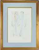 Return, Return, Shulamite by Salvador Dalí, etching, sold Nov 2024