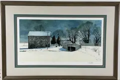 Untitled by Peter Sculthorpe, Lithograph, sold Dec 2024