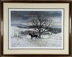 Spring Contender by Peter Sculthorpe, Lithograph, sold Dec 2024