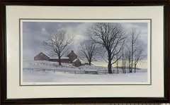 Untitled by Peter Sculthorpe, Lithograph, sold Dec 2024