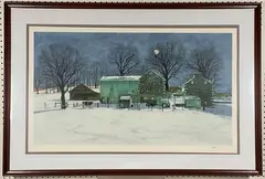 Untitled by Peter Sculthorpe, Lithograph, sold Dec 2024
