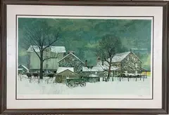 Heartland by Peter Sculthorpe, Lithograph, sold Dec 2024