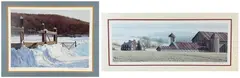 Red Brick Farm by Peter Keating, Lithograph, sold Dec 2024