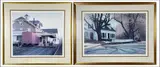 Downing Lane by Peter Keating, Lithograph, sold Dec 2024