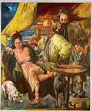Untitled by Peter Leventhal, Oil on canvas, sold Dec 2024