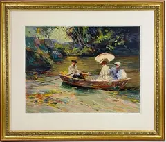Untitled by Henri Plisson, Lithograph, sold Dec 2024