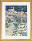 Portofino by Henri Plisson, Lithograph, sold Dec 2024