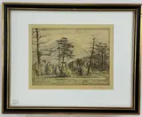Mount Tara by Willy Seiler, Lithograph, sold Dec 2024