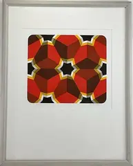 Hexagon IV by Marko Spalatin, Serigraph, sold Dec 2024