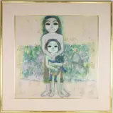 Untitled by Mulyadi W, Oil on canvas, sold Dec 2024