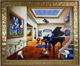 Melody by Fernando de Jesus Oliveira, Giclee on canvas, sold Dec 2024