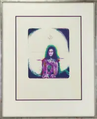 Mona Lila by Paul Wunderlich, Lithograph, sold Jan 2025