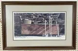 The Woodsman by Peter Sculthorpe, Lithograph, sold Jan 2025
