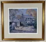 Farbotnik Farm by Edward Willis Redfield, Lithograph, sold Jan 2025