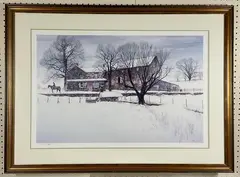 Untitled by Peter Sculthorpe, Lithograph, sold Jan 2025