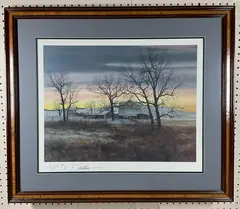 Sojourn by Peter Sculthorpe, Lithograph, sold Jan 2025