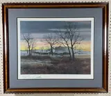 Sojourn by Peter Sculthorpe, Lithograph, sold Jan 2025