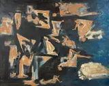 Untitled by Richard Rogers, Oil on canvas, sold Jan 2025