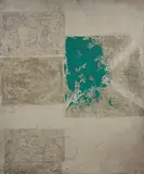 Untitled by Richard Rogers, Oil on canvas (two sided), sold Jan 2025