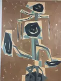 R R by Richard Rogers, Oil on canvas, sold Jan 2025