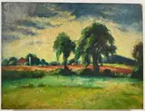 Untitled by Richard Rogers, Oil on canvas, sold Jan 2025