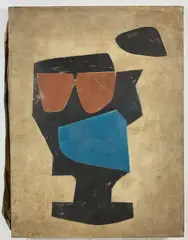 Untitled by Richard Rogers, Oil on canvas, sold Jan 2025