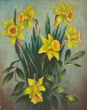 Untitled by Richard Rogers, Oil on canvas, sold Jan 2025
