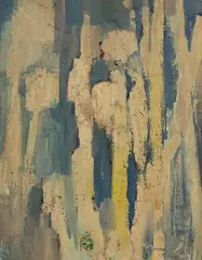 Untitled by Richard Rogers, Oil on board, sold Jan 2025